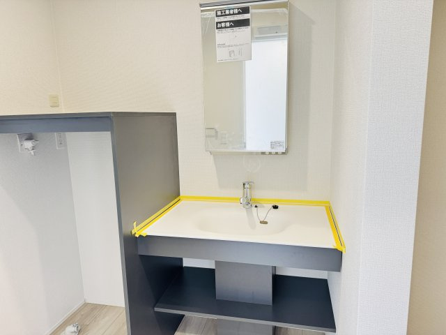 八王子市　川口町　新築一戸建て　０１期の独立洗面台|～オシャレな造作独立洗面台～