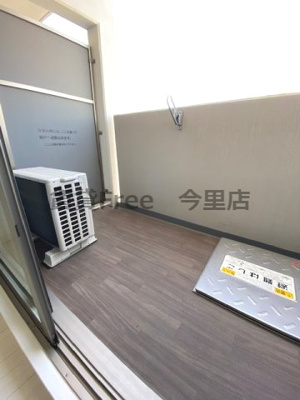 【バルコニー】 | ジアコスモ大阪城南Ⅱ　仲介手数料無料