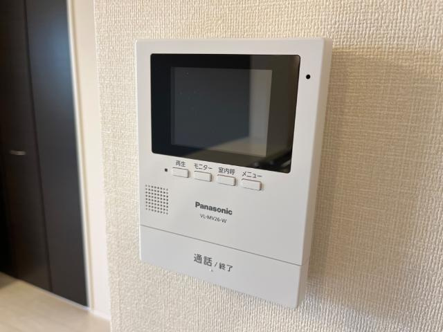 メルヴェーユの内装|カメラ付インターホン