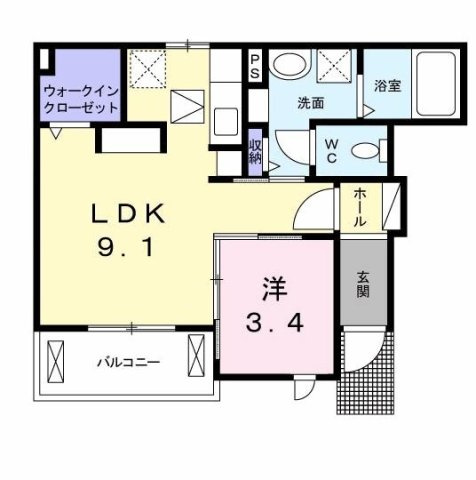 【間取り】 | プラシードＭ・ｒⅠ