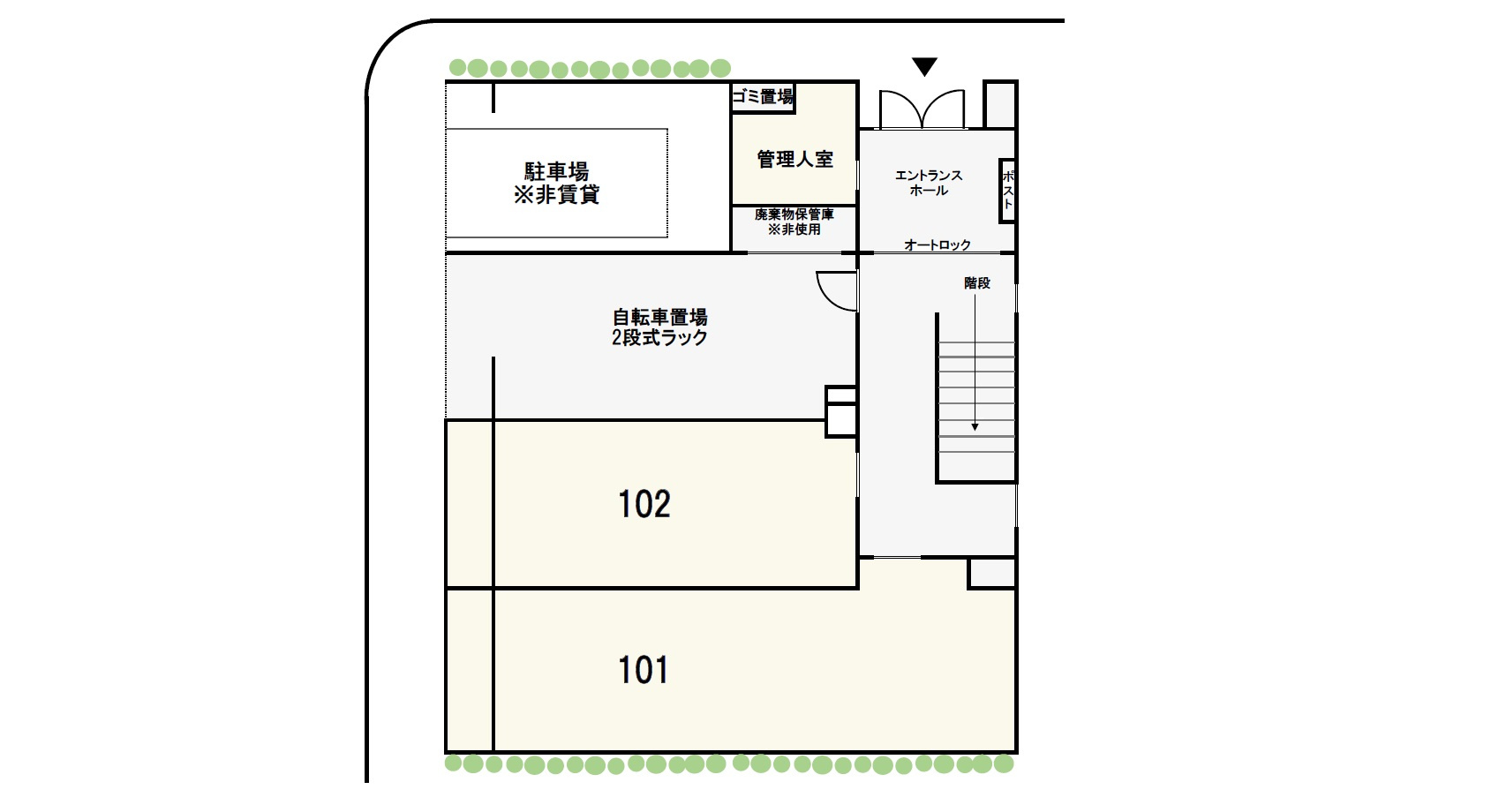 ワンリーフの区画図