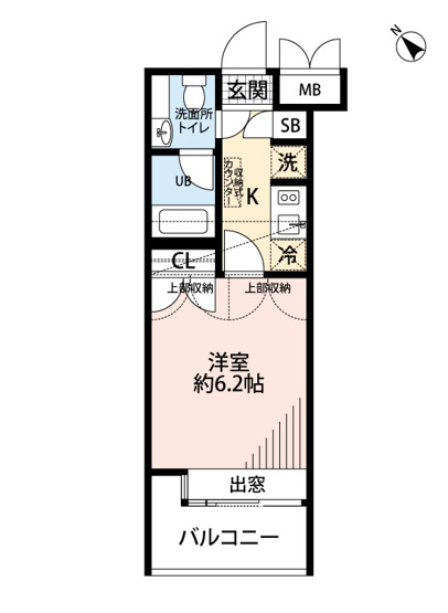 【間取り】 | ダイナコートブロッサム天神南