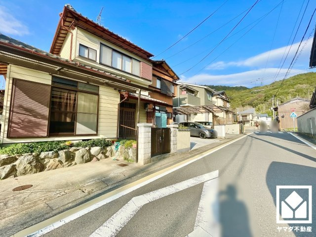 伏見区醍醐御陵西裏町の前面道路含む現地写真