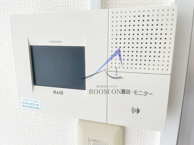暁ドエルのセキュリティ|モニター付きインターホンです。