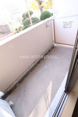グレイスヴィラのバルコニー|※別号室参考写真