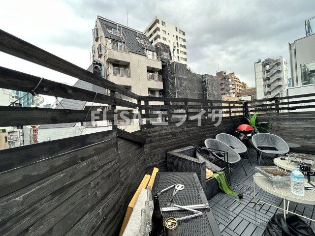 十番コアビルⅡ　２F・３F・４F・rooftopの展望