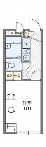 【間取り】 | レオパレスHIKARI | 画像2