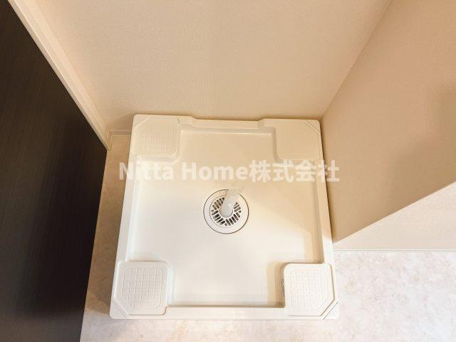 Casa石生の設備|室内洗濯機置き場です＊