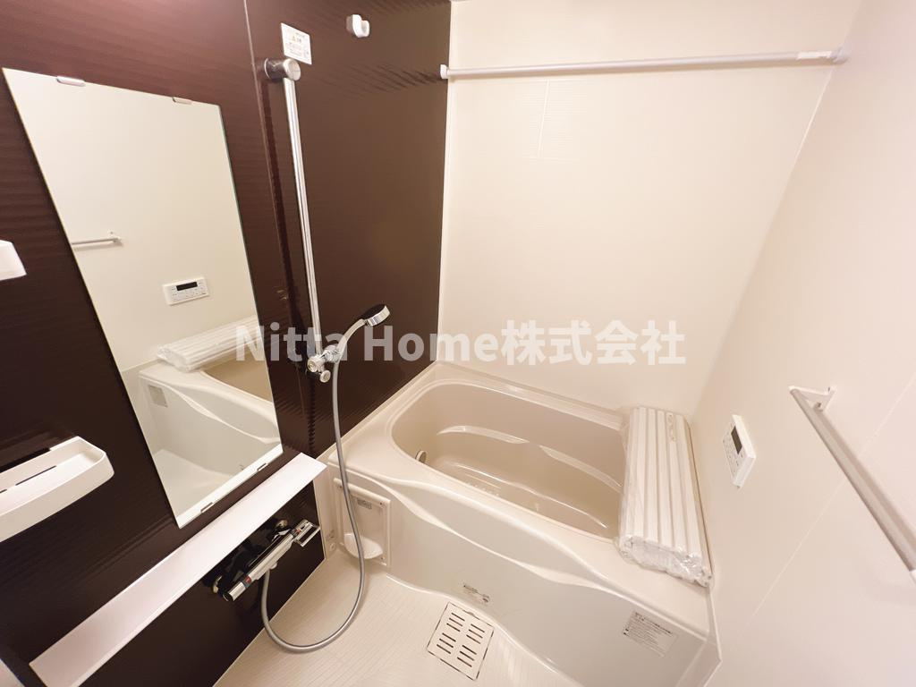 Casa石生の浴室|追い炊き機能・浴室乾燥機もあります◎
