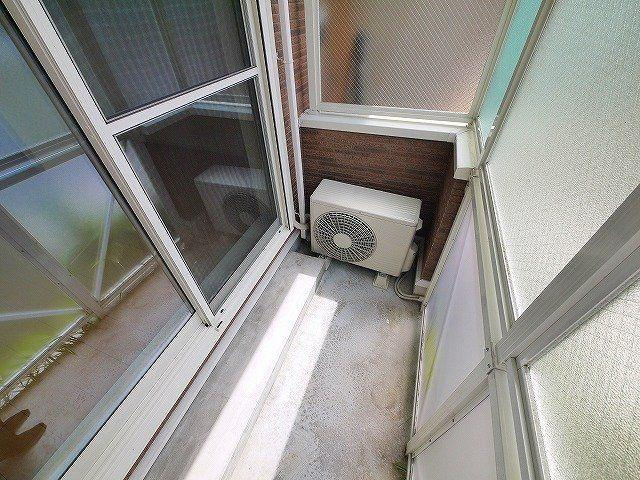 アビタシオンⅢのバルコニー|バルコニー付きです
