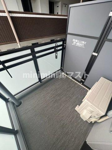 S-RESIDENCE難波大国町Deuxのバルコニー