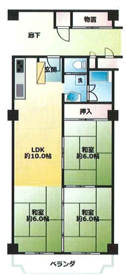 【間取り】 | メガロコープ関目