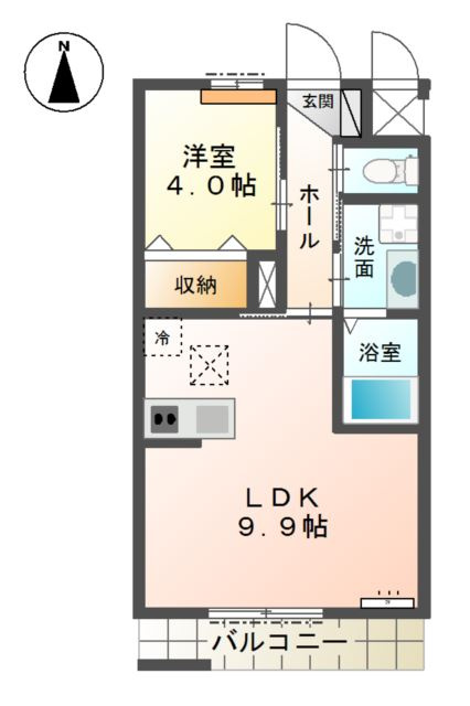 ヴェール・コリーヌの間取り