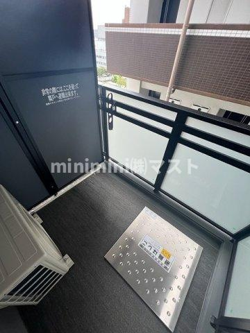 S-RESIDENCE難波大国町Deuxのバルコニー|別部屋参考写真