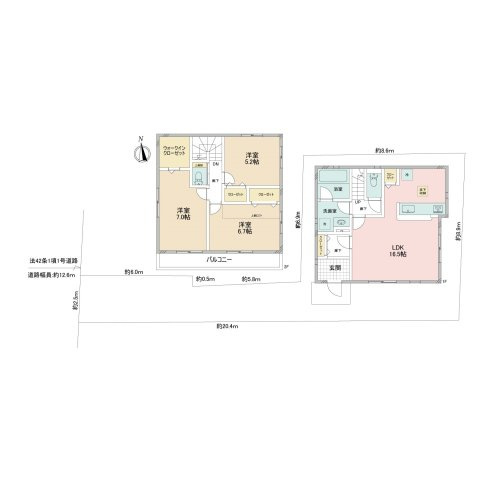 【間取り】 | 国立市谷保　中古戸建　全1棟
