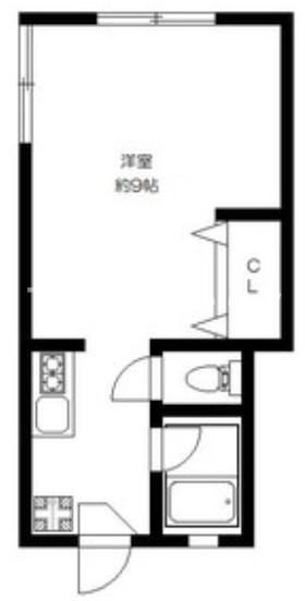 【間取り】 | 第2ミカミハイツ
