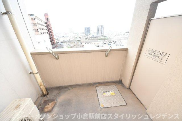 サンシャイン・キャナル小倉のバルコニー