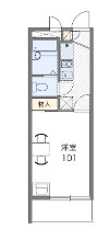 【間取り】 | レオパレスミグニッツ