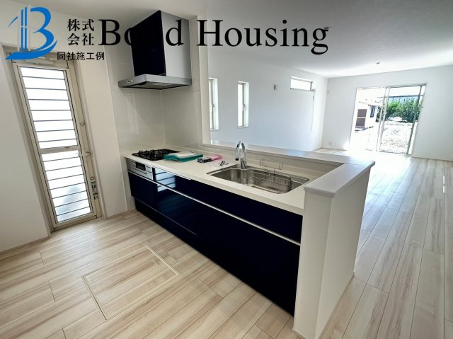 長期優良住宅　WIC付　伊川谷町潤和　2号棟　新築戸建のキッチン