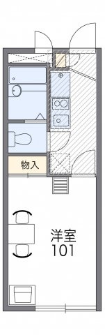 【間取り】 | レオパレスサンスクリットササA | 画像2