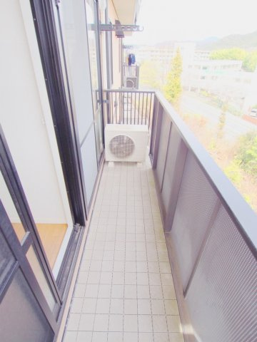 フォーレスさくら野のバルコニー