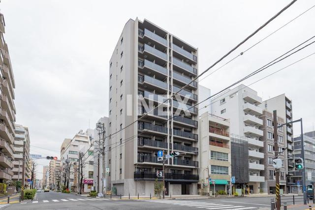 横浜市中区不老町２丁目の賃貸マンションの外観|2024年4月撮影