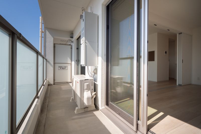 RASTポワールのバルコニー