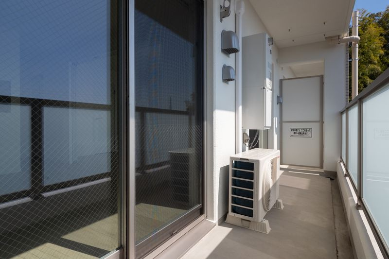 RASTポワールのバルコニー