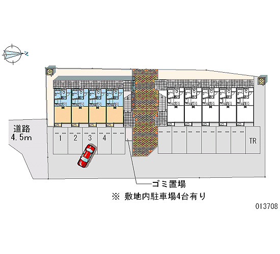 【区画図】 | レオパレス市川屋Ⅱ | 画像4