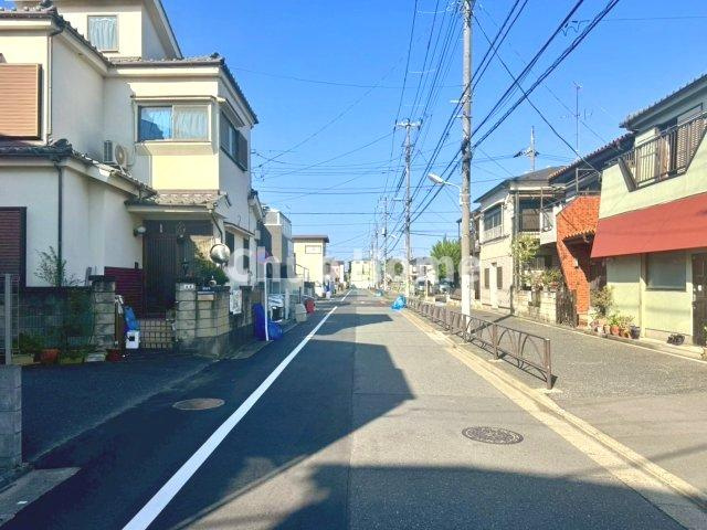 葛飾区水元5丁目中古住宅の前面道路含む現地写真|全面道路