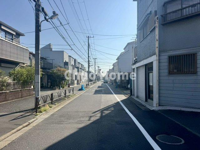 葛飾区水元5丁目中古住宅の前面道路含む現地写真|全面道路