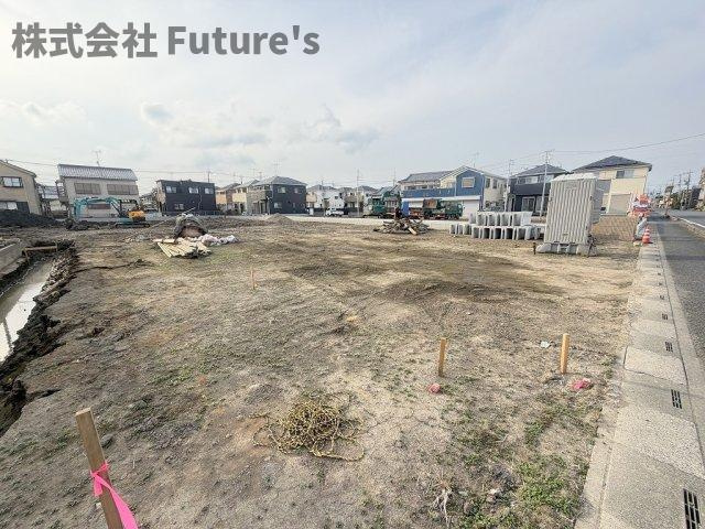 三郷市高州1丁目　建築条件なし売地　全21区画　O区画の外観|現地の写真になります。