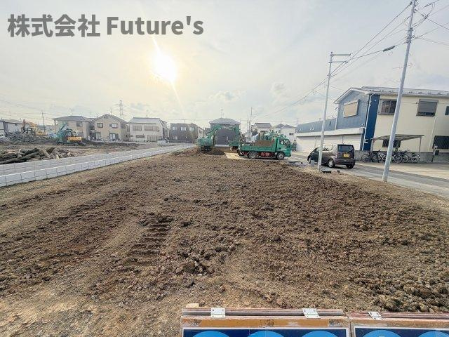 三郷市高州1丁目　建築条件なし売地　全21区画　2-D区画の外観|現地の写真になります。