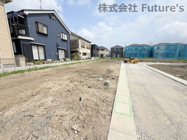 三郷市高州1丁目　建築条件なし売地　全21区画　2-D区画の外観|現地の写真になります。