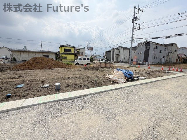 三郷市高州1丁目　建築条件なし売地　全21区画　2-D区画の外観|現地の写真になります。