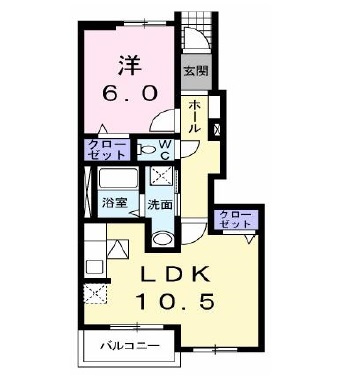 【間取り】 | プラシードⅡ
