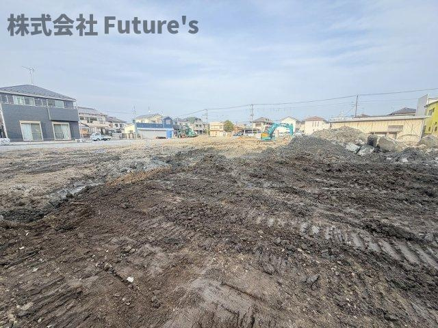三郷市高州1丁目　建築条件なし売地　全21区画　2-C区画の外観|現地の写真になります。