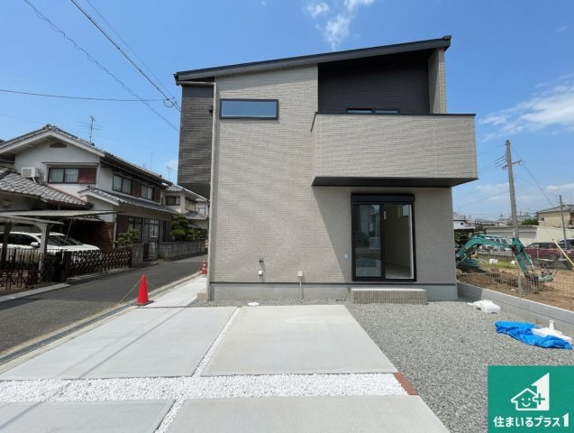 ●橿原市新賀町　第1期　新築一戸建ての外観|安心の10年保証！外観を美しく保ち、雨水で汚れを落とします！気になることがありましたら、お気軽にお問い合わせください！