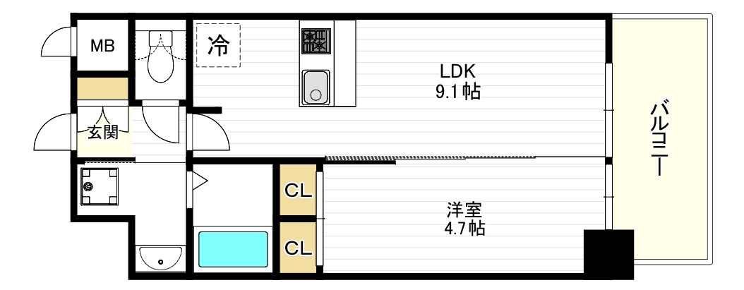 gm KOHAMAの間取り