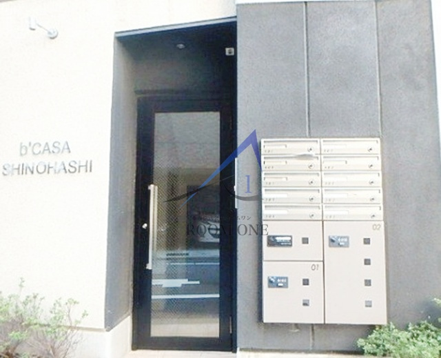 b’CASA新大橋のエントランス|エントランスです。