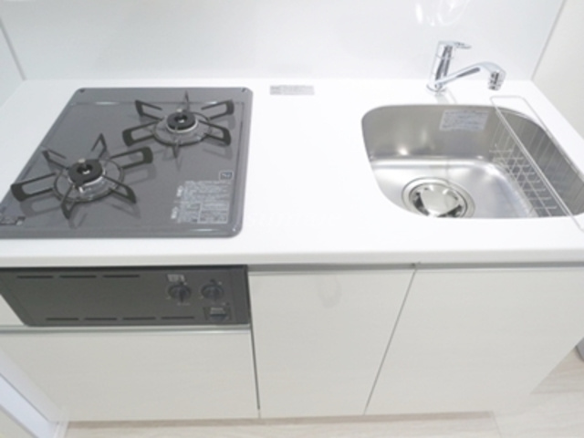 リライア十条のキッチン|お料理しやすい2口ガスコンロです☆