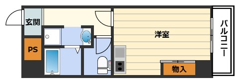 トーカンマンション東梅田の間取り