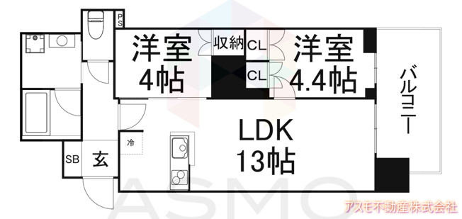 【間取り】 | RJR堺筋本町タワー