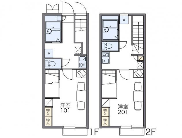 【間取り】 | レオパレスMNHOUSE