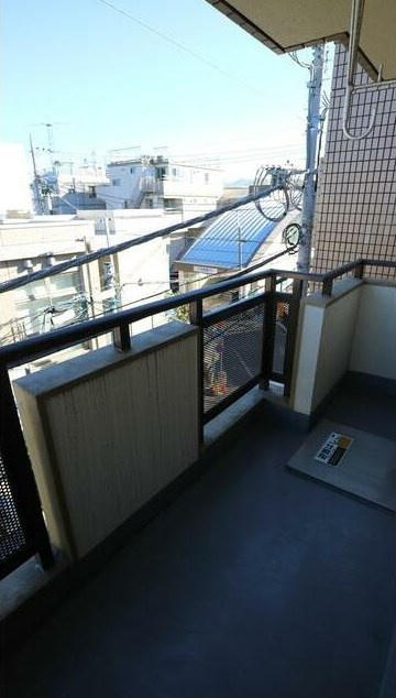 ベルフラワー井草のバルコニー