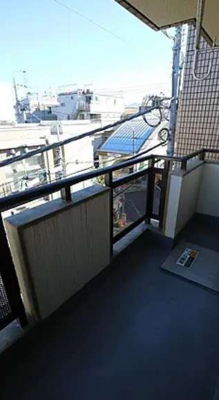 ベルフラワー井草のバルコニー