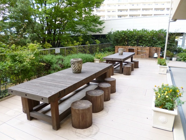 ロイヤルパークス新田のその他共用部分|バーベキューができる！？夏が楽しみです！