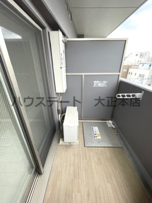 【バルコニー】 | エグゼ難波WESTリバー 仲介手数料無料