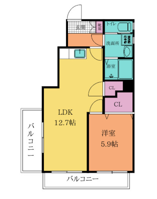 フェルト1024の間取り
