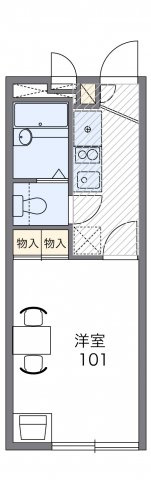 【間取り】 | レオパレスヴァン | 画像2
